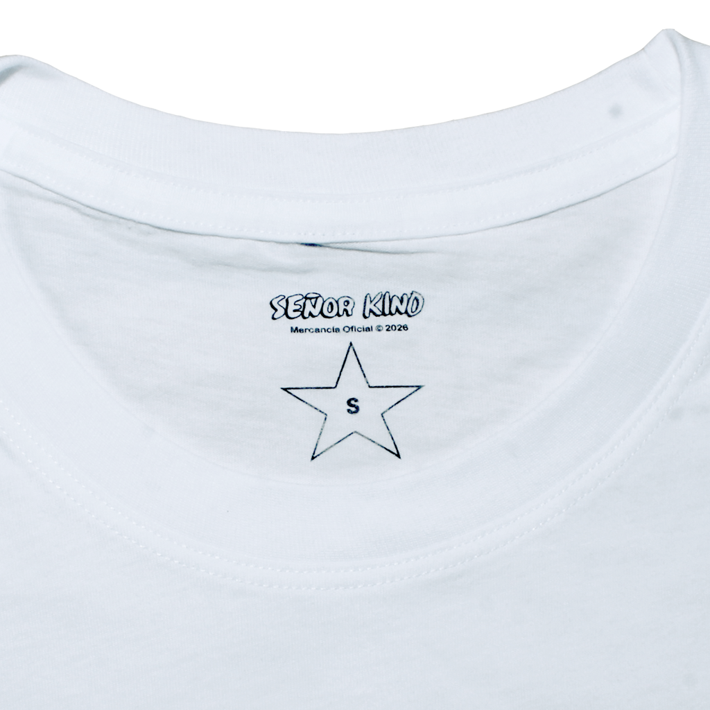 Señor Kino Camiseta Blanca