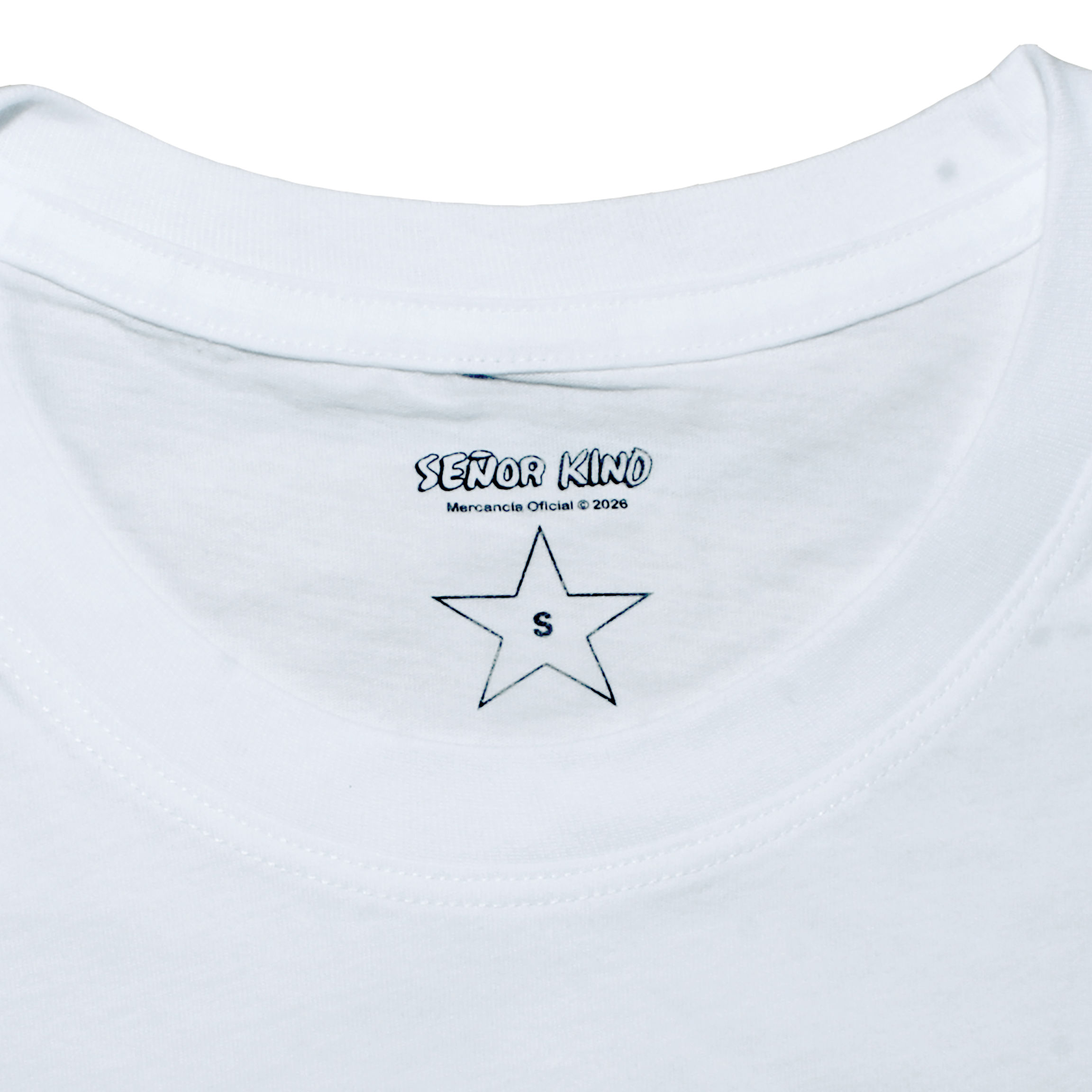 Señor Kino Camiseta Blanca