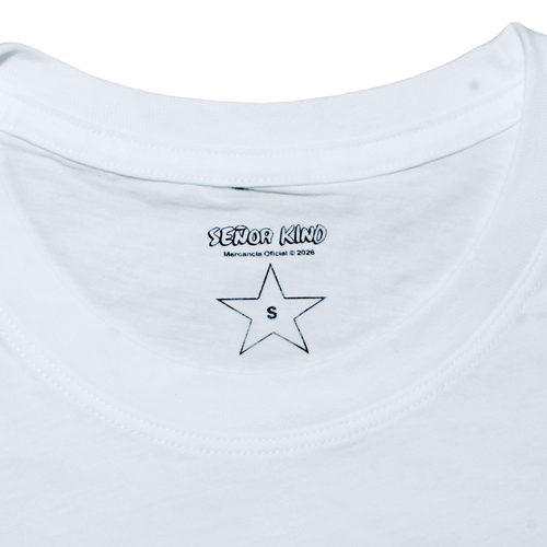Señor Kino Camiseta Blanca